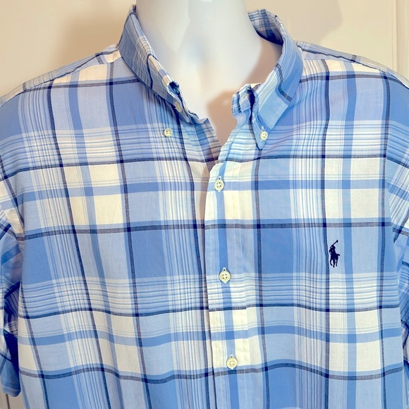 NWT Ralph Lauren Short Sleeve Shirt 2XL - Picture 4 of 10
